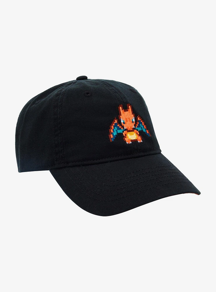 Pokémon Charizard 8-Bit Ball Cap — BoxLunch Exclusive