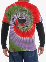 Our Universe Disney Hocus Pocus Max Tie-Dye Twofer Long-Sleeve T-Shirt