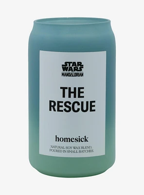 Homesick Star Wars The Mandalorian The Rescue Candle