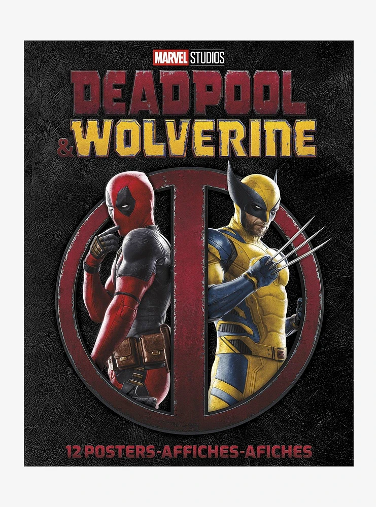 Marvel Deadpool & Wolverine Poster Book