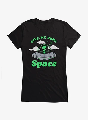Hot Topic Aliens Give Me Some Space Girls T-Shirt