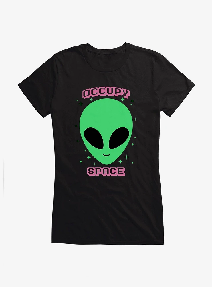 Hot Topic Aliens Occupy Space Girls T-Shirt