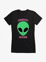 Hot Topic Aliens Occupy Space Girls T-Shirt