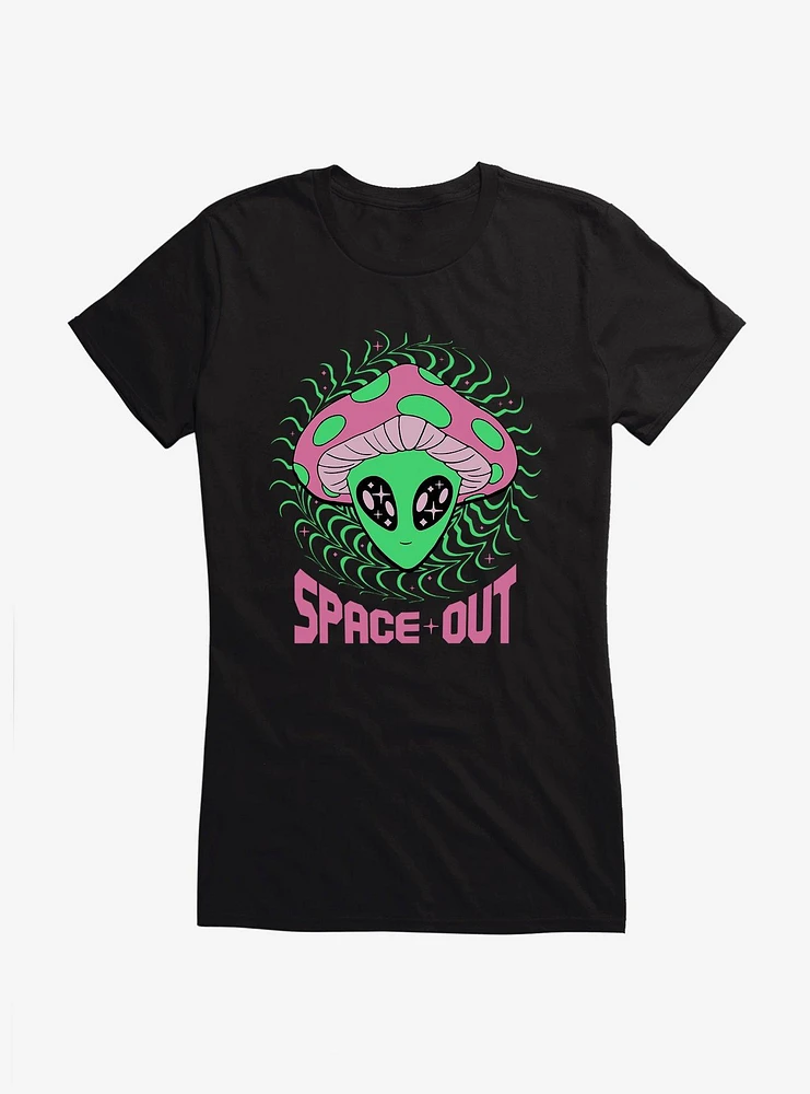 Hot Topic Aliens Space Out Girls T-Shirt