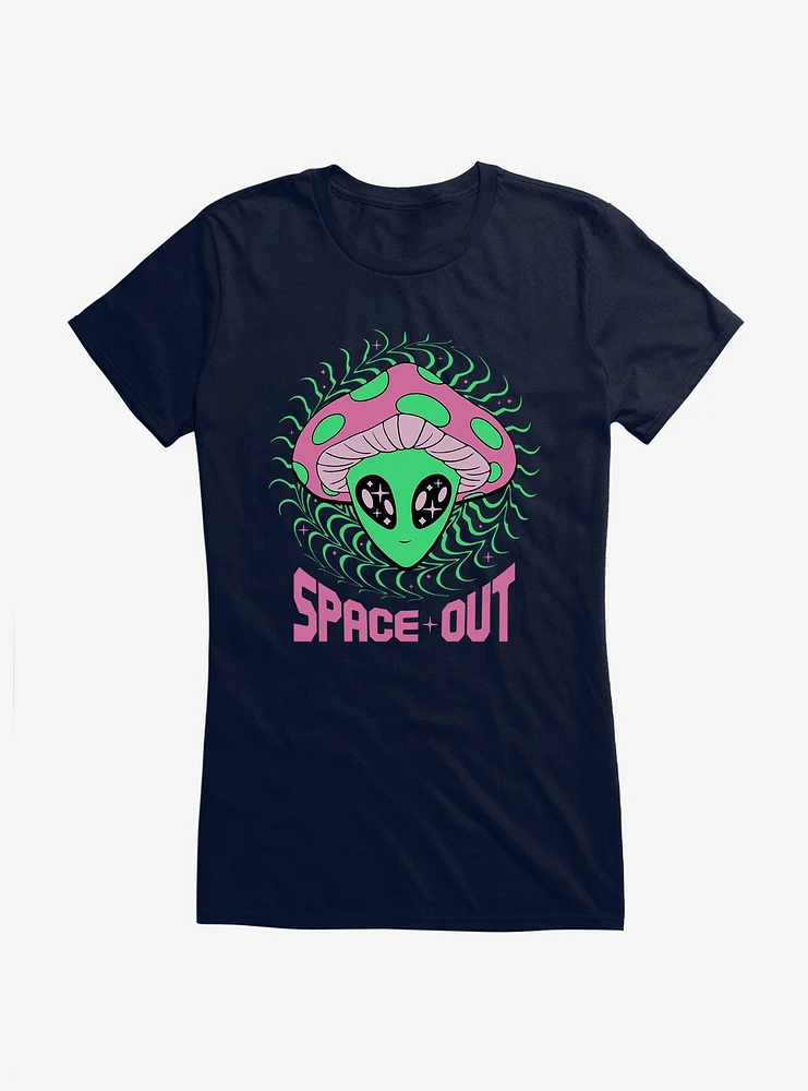 Hot Topic Aliens Space Out Girls T-Shirt