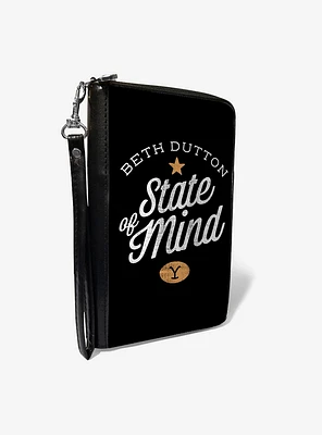 Yellowstone Beth Dutton State of Mind Zip Around Wallet