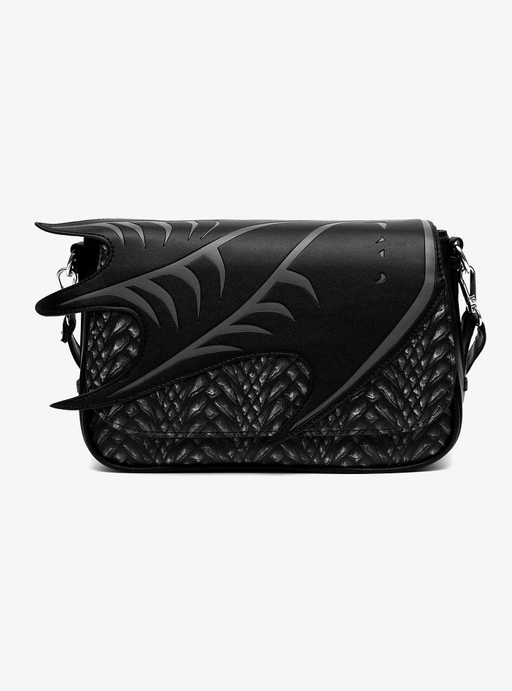 Game of Thrones The Dragon Awakens Dragon Wing Fold Over Crossbody Bag