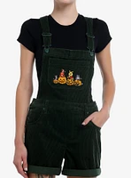 Disney Winnie The Pooh Halloween Corduroy Shortalls