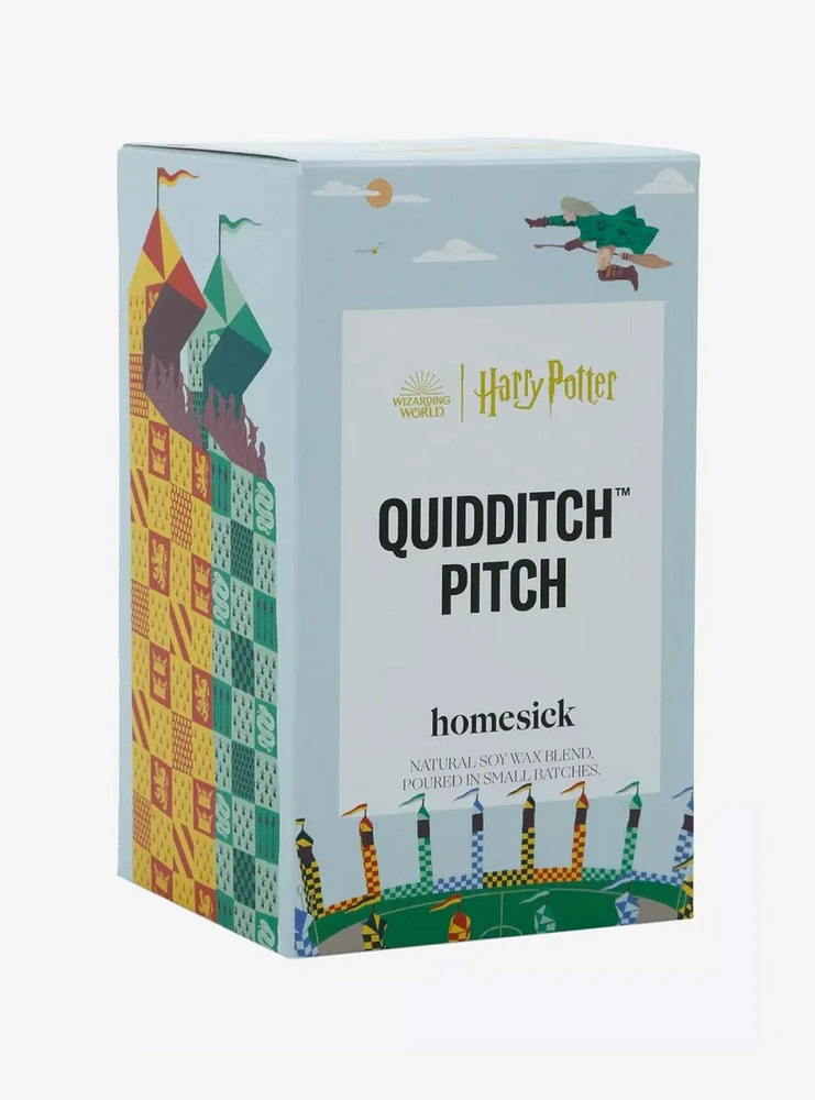 Homesick Harry Potter Quidditch Pitch Candle