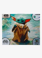 Star Wars The Mandalorian Grogu Art By Numbers Paint Kit