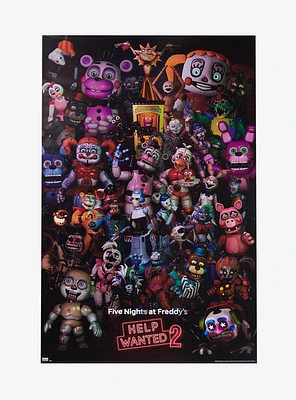 Five Nights At Freddy's: Help Wanted 2 Collage Poster