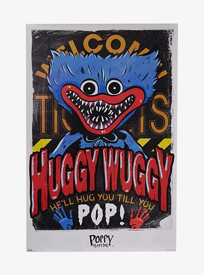 Poppy Playtime Huggy Wuggy Poster