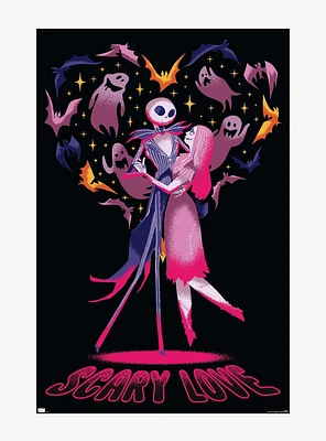 The Nightmare Before Christmas Scary Love Poster