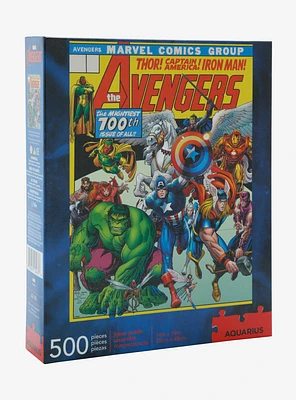 Marvel Avengers Comic 100th Issue 500-Piece Puzzle