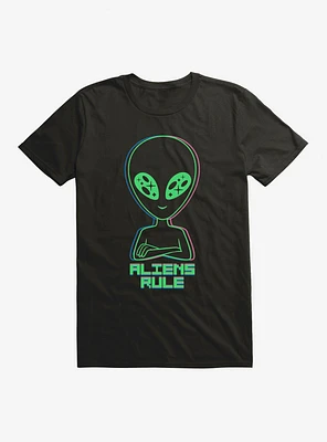 Hot Topic Aliens Rule T-Shirt