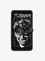 DC Comics The Joker Smiling Face Sketch Hinged Wallet