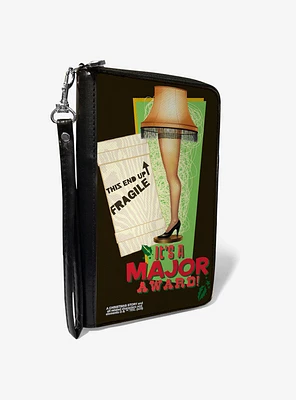 A Christmas Story Lamp Its A Major Award Zip Around Wallet