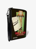 A Christmas Story Lamp Its A Major Award Zip Around Wallet