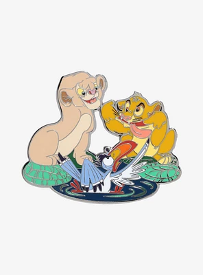 Disney The Lion King Young Simba, Nala, and Zazu Enamel Pin - BoxLunch Exclusive