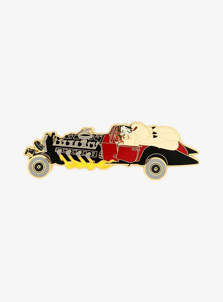 Disney 101 Dalmatians Cruella de Vil Car Enamel Pin - BoxLunch Exclusive