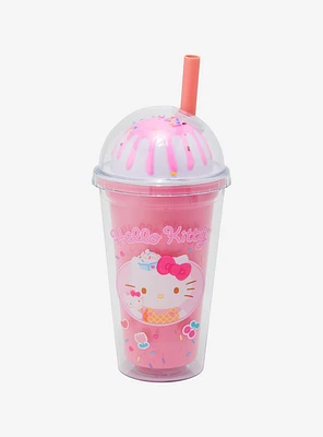 Hello Kitty Ice Cream Dome Acrylic Travel Cup