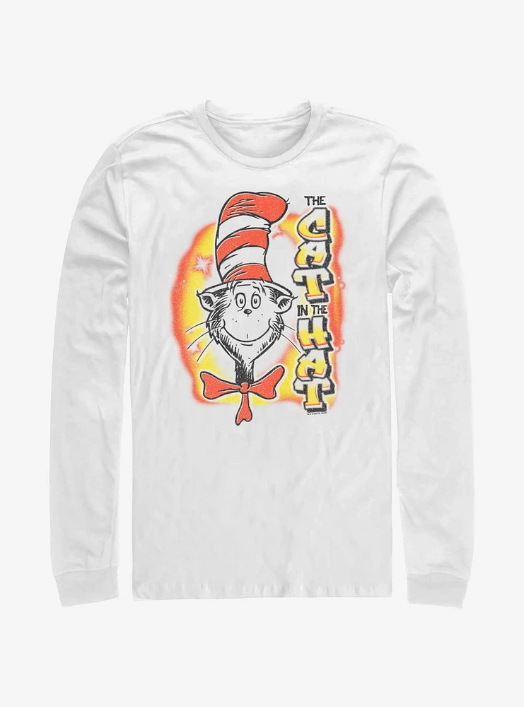 Dr. Seuss The Cat Hat Airbrush Long-Sleeve T-Shirt