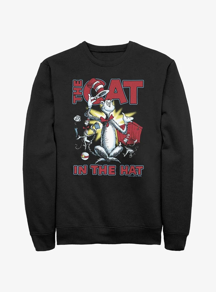 Dr. Seuss The Cat Hat Cattitude Sweatshirt