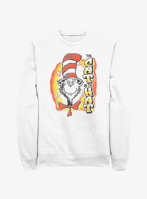 Dr. Seuss The Cat Hat Airbrush Sweatshirt