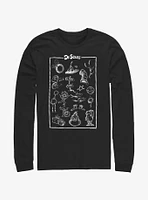 Dr. Seuss Collection Poster Long-Sleeve T-Shirt