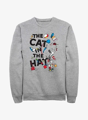 Dr. Seuss The Cat Hat Juggling Sweatshirt