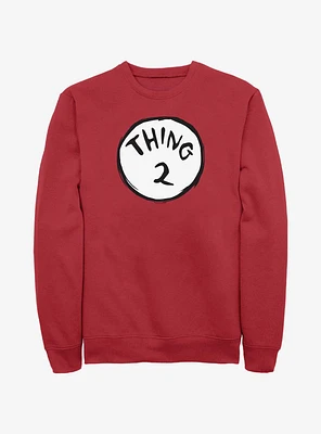 Dr. Seuss Thing 2 Sweatshirt