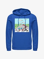 Dr. Seuss The Cat Hat and Things Crossing Hoodie