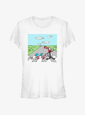 Dr. Seuss The Cat Hat and Things Crossing Girls T- Shirt