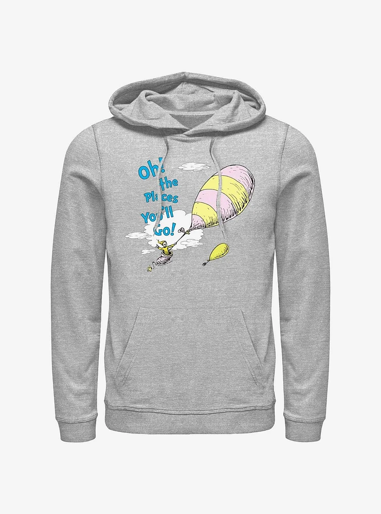 Dr. Seuss Oh The Places Hoodie