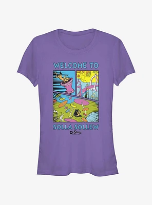 Dr. Seuss Solla Sollew Comic panel Girls T- Shirt