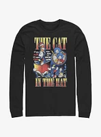 Dr. Seuss The Cat Hat Reading Book Long-Sleeve T-Shirt