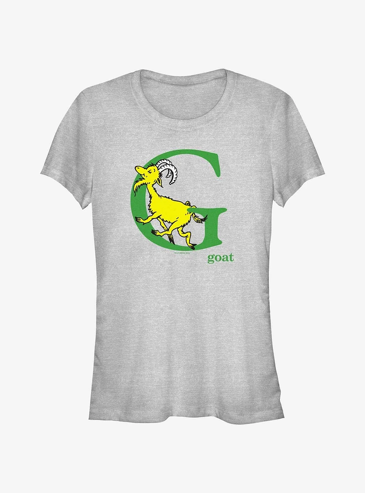 Dr. Seuss Letter G Girls T- Shirt