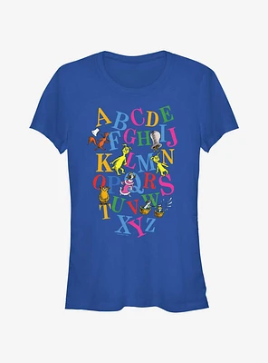 Dr. Seuss Alphabet Girls T- Shirt