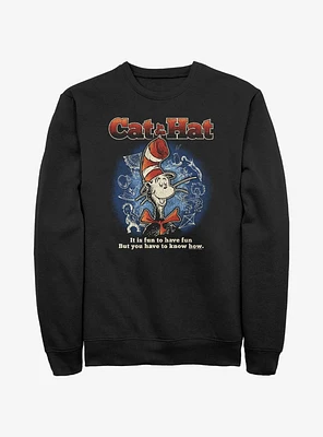 Dr. Seuss The Cat Hat Fun To Have Sweatshirt