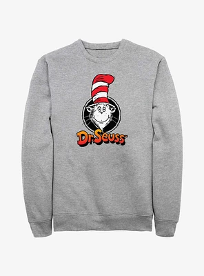 Dr. Seuss The Cat Hat Badge Sweatshirt
