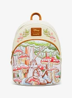 Loungefly Disney Chip 'N' Dale Mushroom Forest Mini Backpack