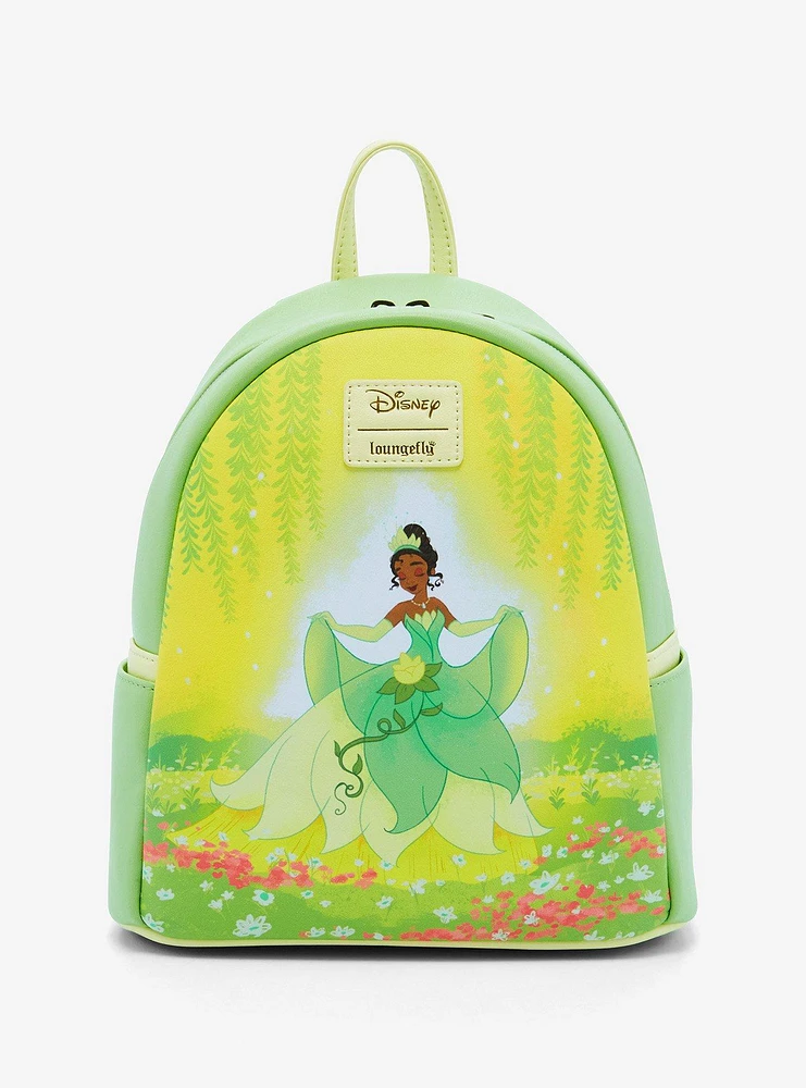 Loungefly Disney The Princess And The Frog Tiana Flower Mini Backpack