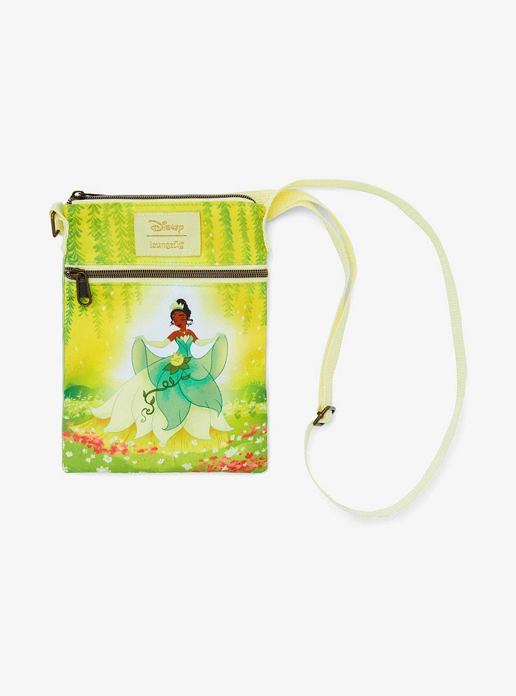 Loungefly Disney The Princess And The Frog Tiana Bayou Passport Crossbody Bag