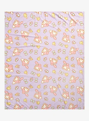 My Melody Icon Toss Throw Blanket