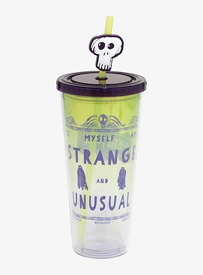 Beetlejuice Strange And Unusual Acrylic Travel Cup