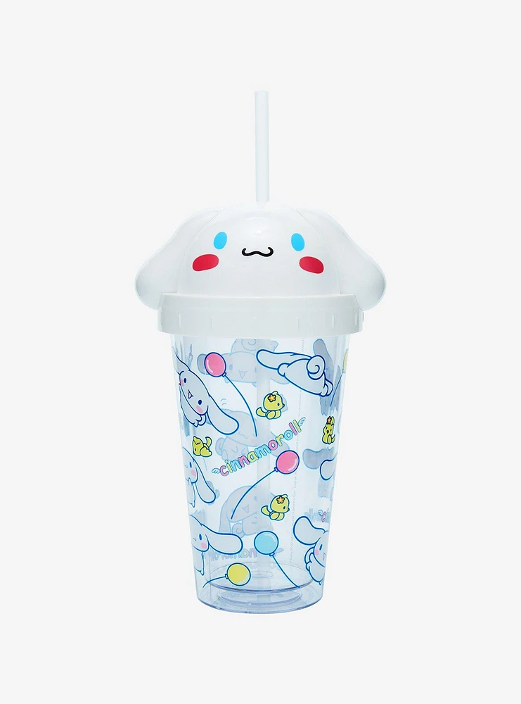 Cinnamoroll Figural Head Dome Acrylic Travel Cup