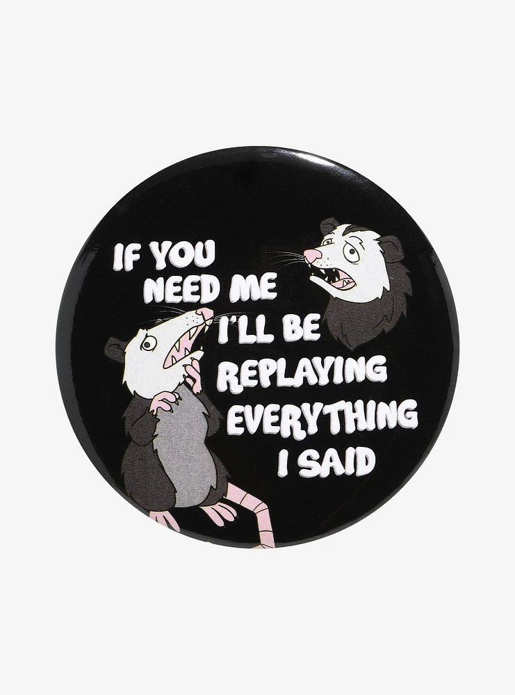 Possum Replay Everything Said Button