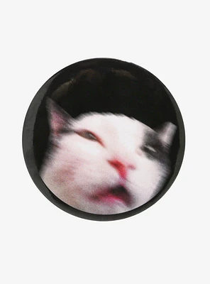 Blurry Cat Meme 3 Inch Button