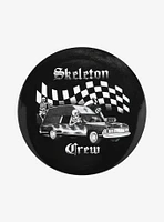 Skeleton Crew Hearse 3 Inch Button