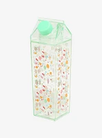 Hello Kitty Forest Milk Carton Water Bottle